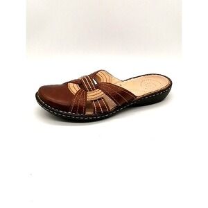 Red Wing Mules Womens Brown 9 Leather Clog Shoe Slip On‎ Comfort Flat 4701